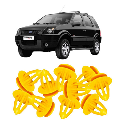 20 Presilha Grampo Do Forro Da Porta Ford  Ecosport