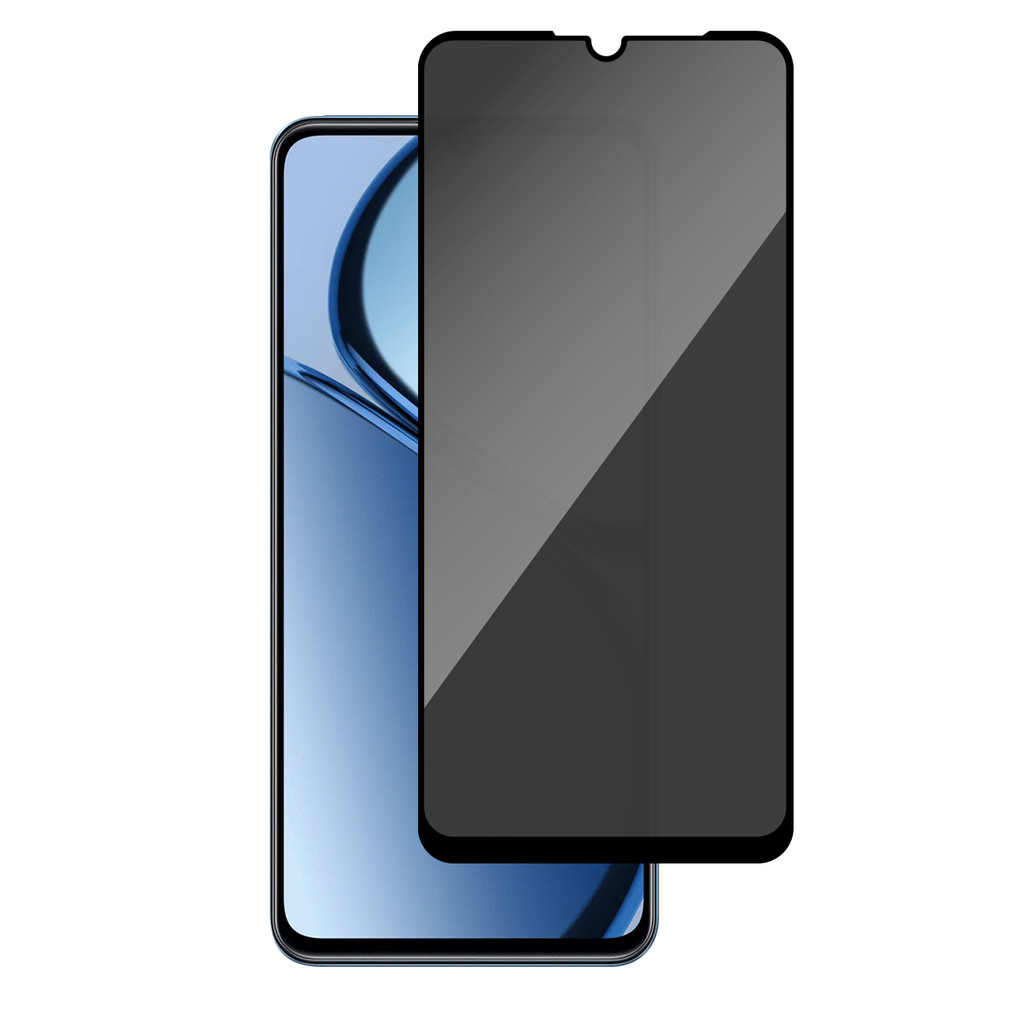 Película 3d Privacidade + Película Câmera P/ Realme C61 C63 - detalhe