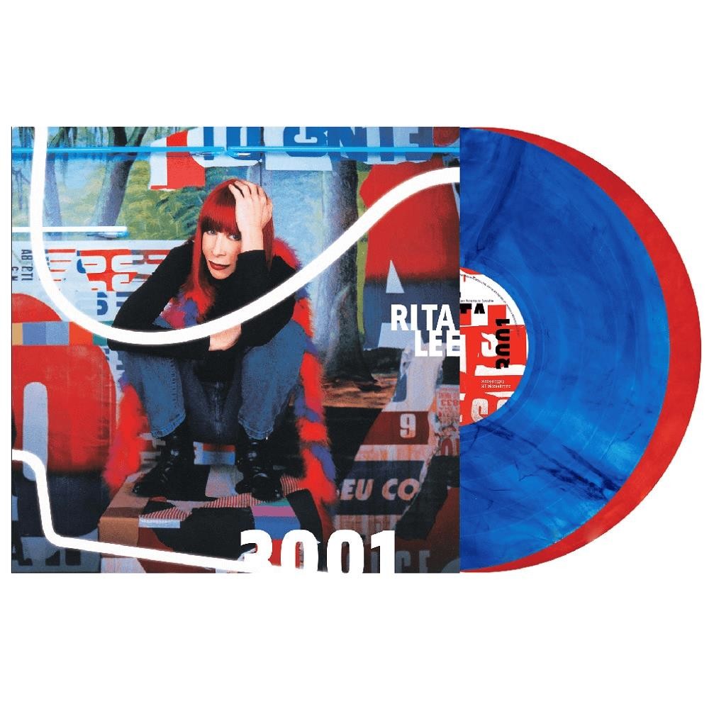 Vinil Rita Lee - Rita Lee 3001 (2LP Azul e Vermelho) - Hobbies & Collections