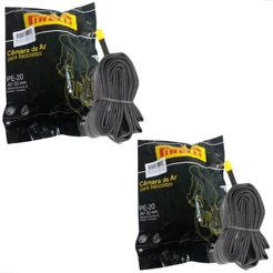 PAR Câmara De Ar Para Bicicleta Aro 20 Pirelli Bico Grosso 33mm Camera Bike Infantil Mtb