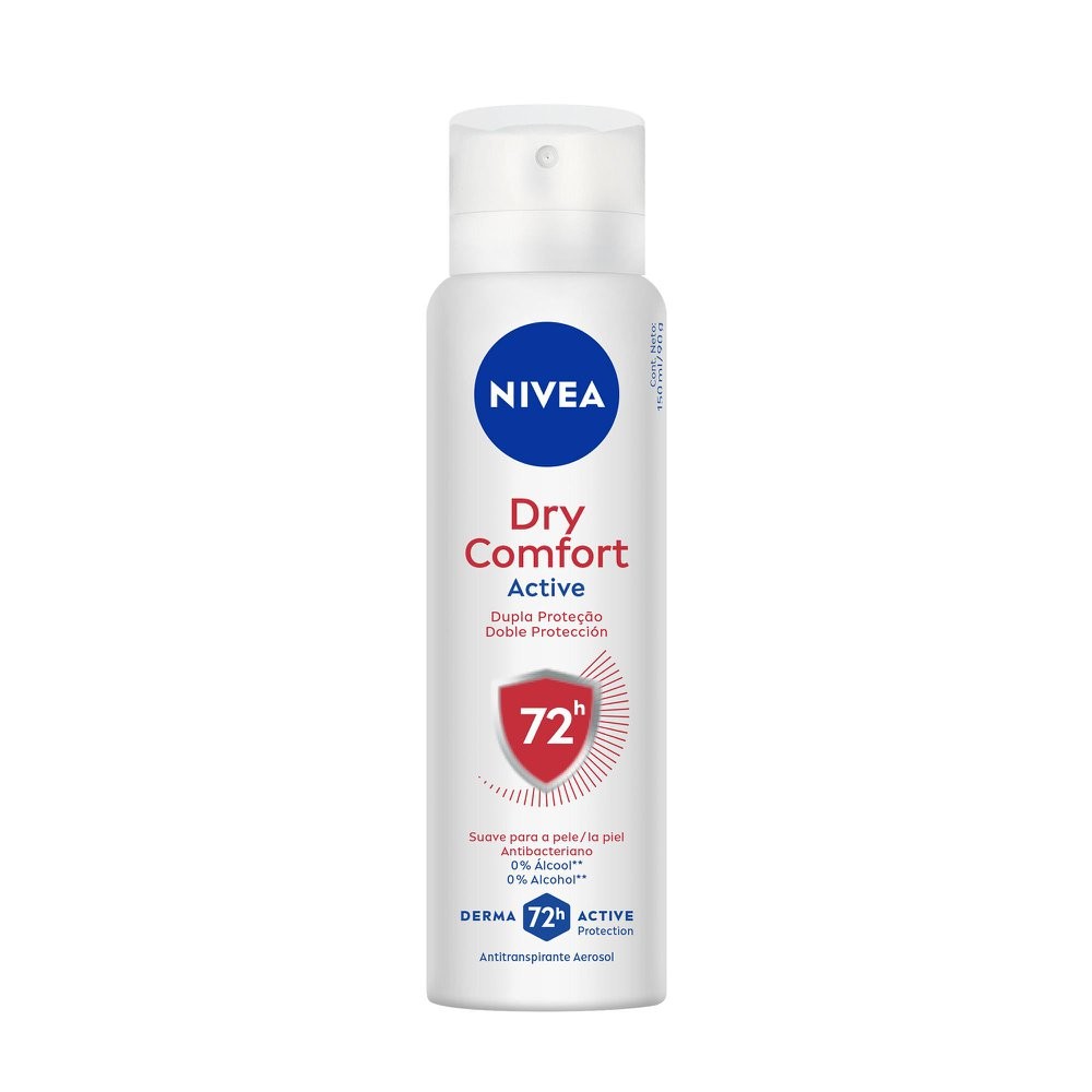 Desodorante Aerosol Nivea Dry Comfort Plus 150ml - Beauty