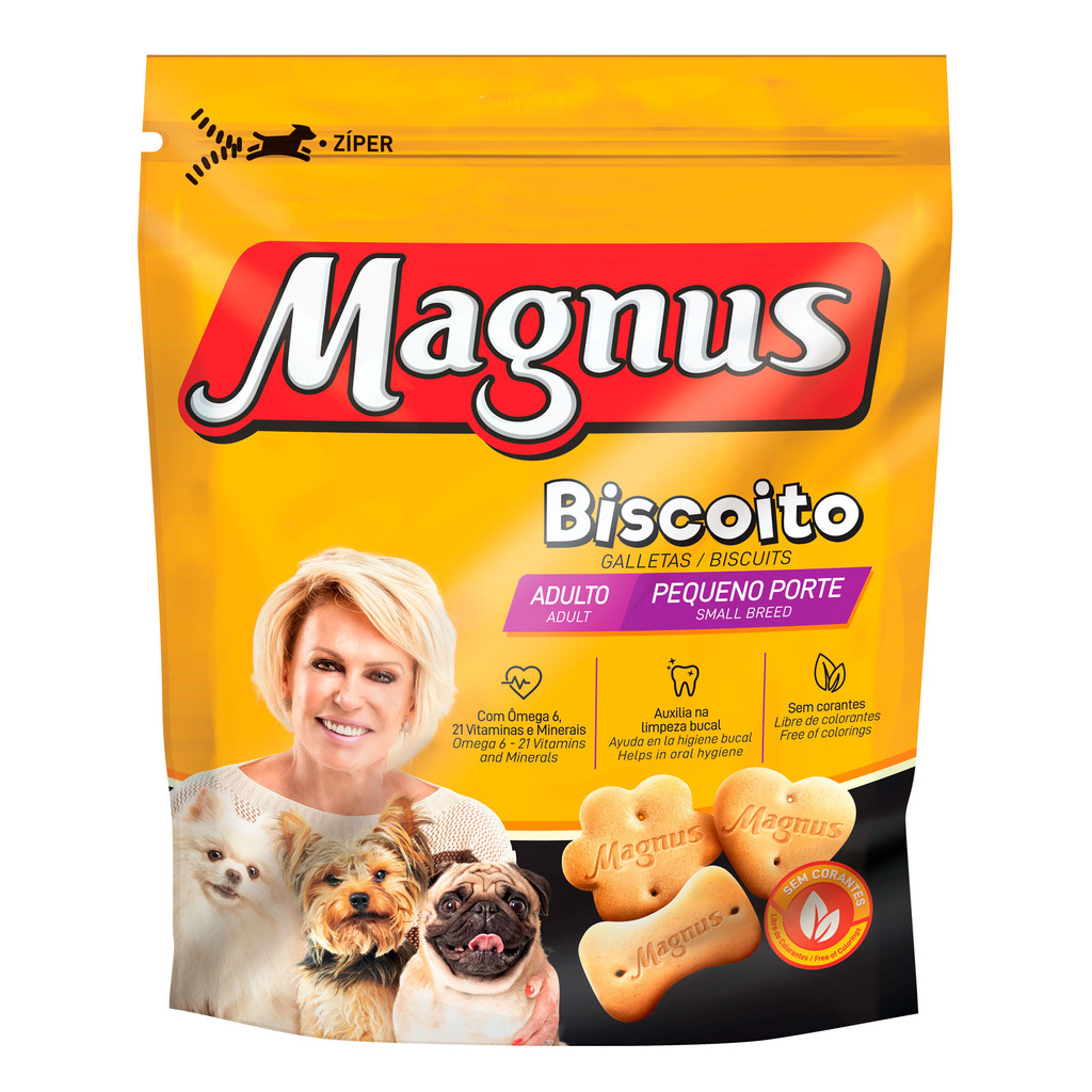 Imagem Biscoito Magnus Cães Pequeno Porte 1kg