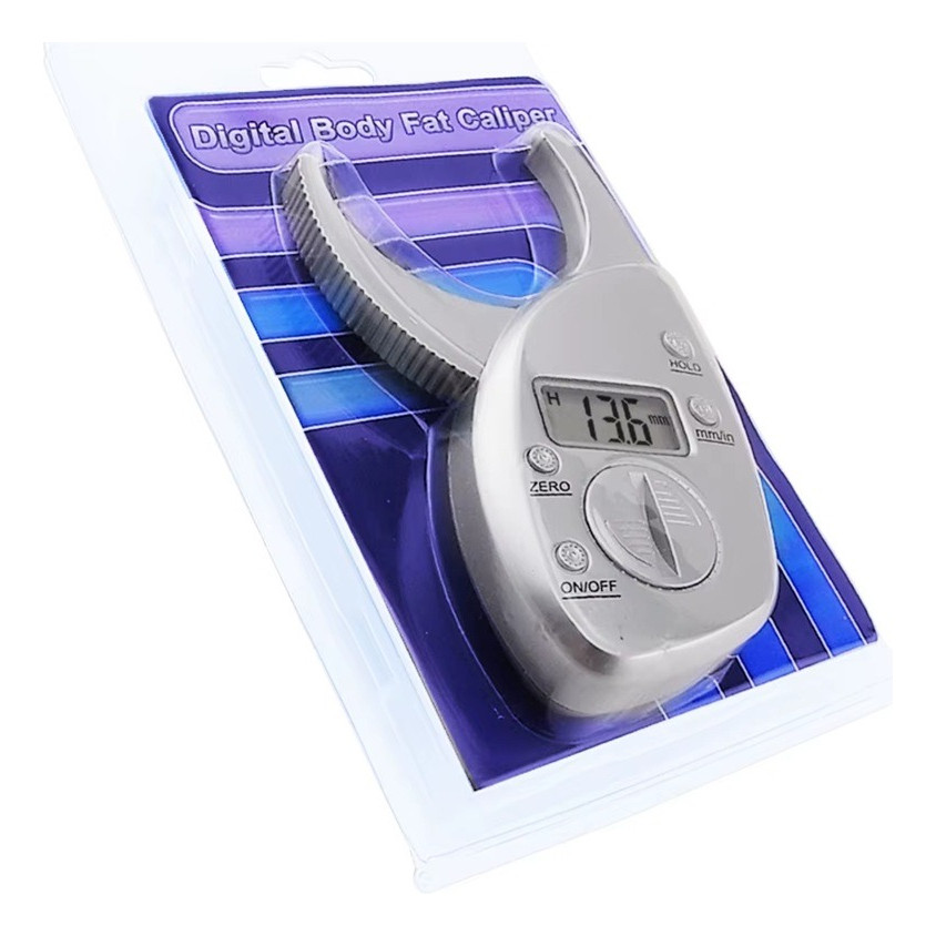 Adipômetro Digital Aferidor De Gordura Corporal Culote Plicometro