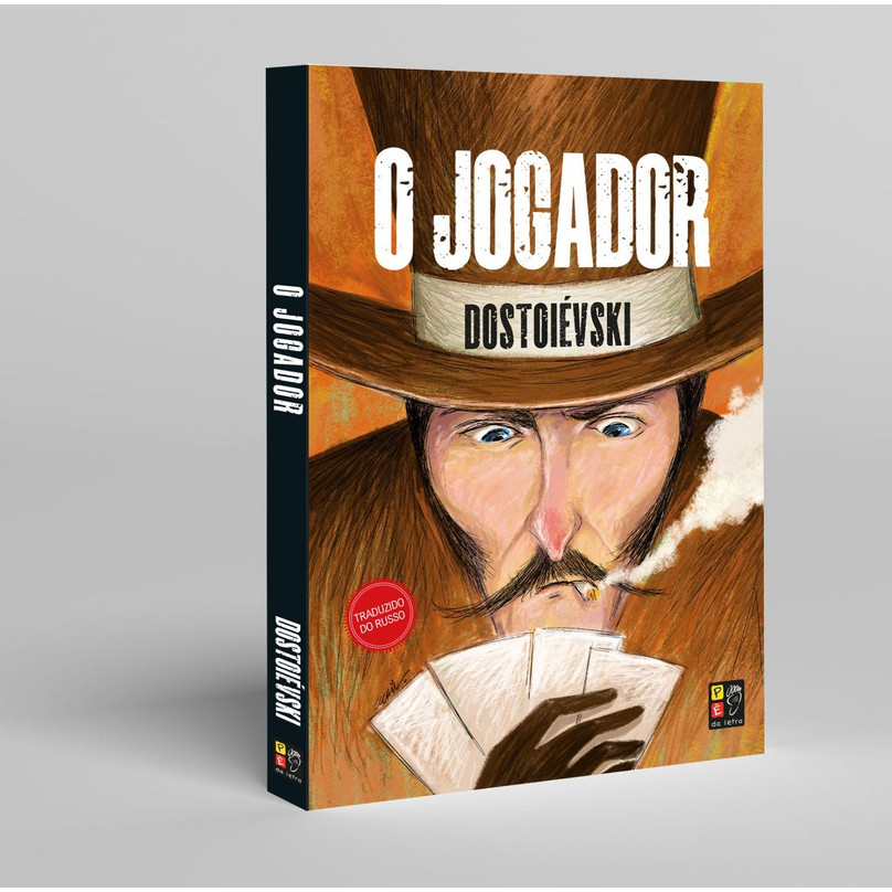 Livro O jogador Dostoiévski Pé da Letra Literatura Inteligência Emocional Auto Ajuda Crescimento