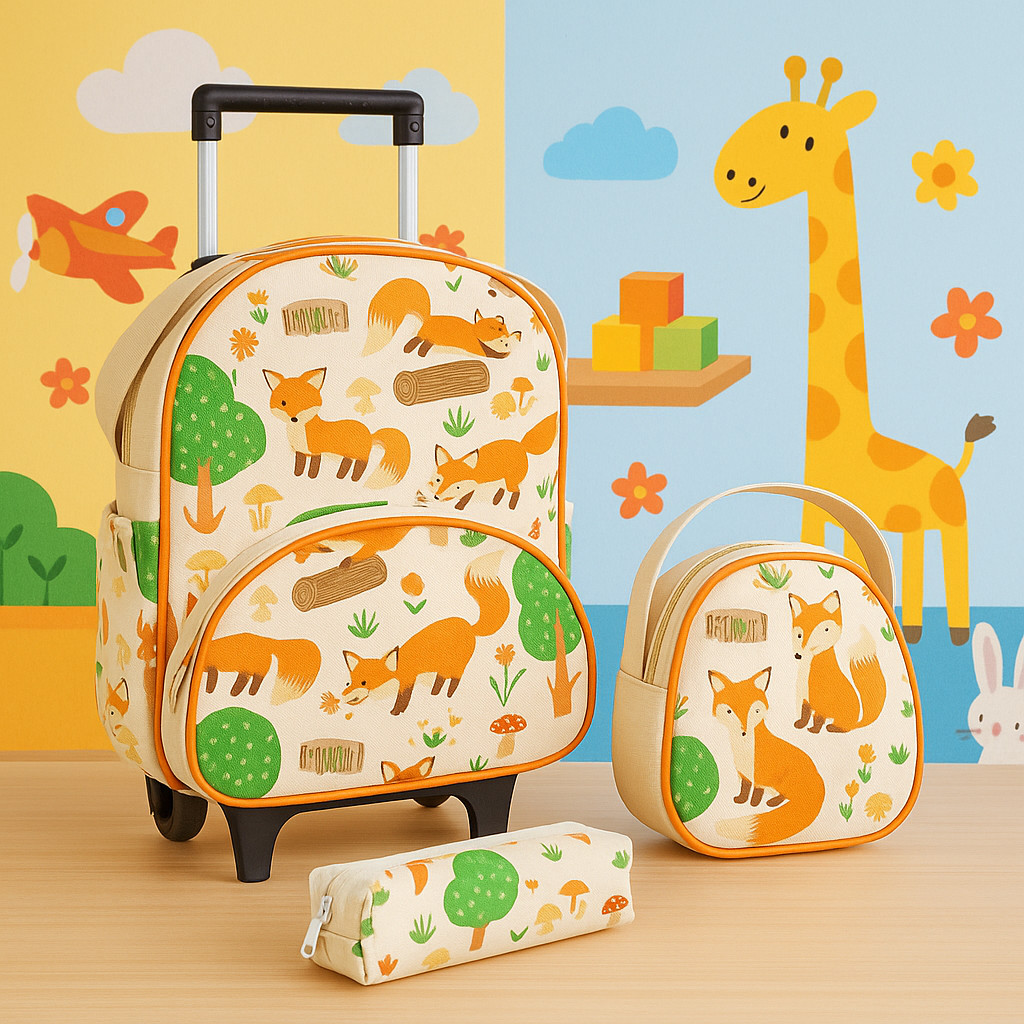 Kit Mochila Infantil Safari: Onde Comprar | BuscaProdutos