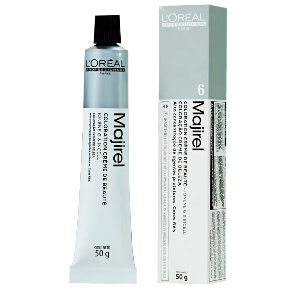 Tintura Creme Majirel Louro Escuro 6 - Beauty
