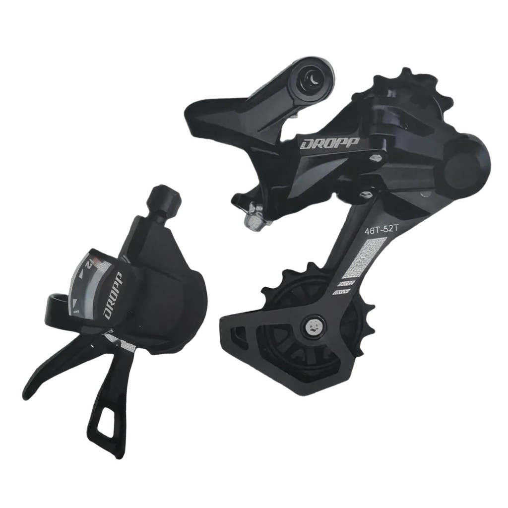 Kit Câmbio Traseiro + Alavanca 12v 1x12v 11/52 DROPP