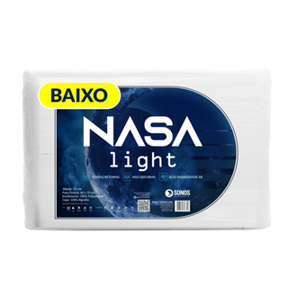 Travesseiro Sonos Nasa Light Baixo 10cm de Altura em Oferta na Shopee