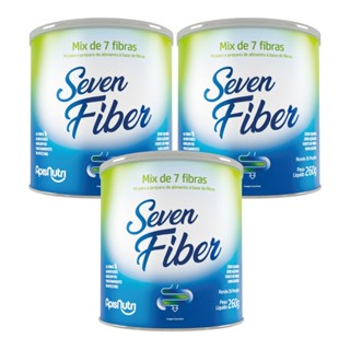 kit 3 Fibras Alimentares Seven Fiber Apisnutri 260g em Oferta na Shopee