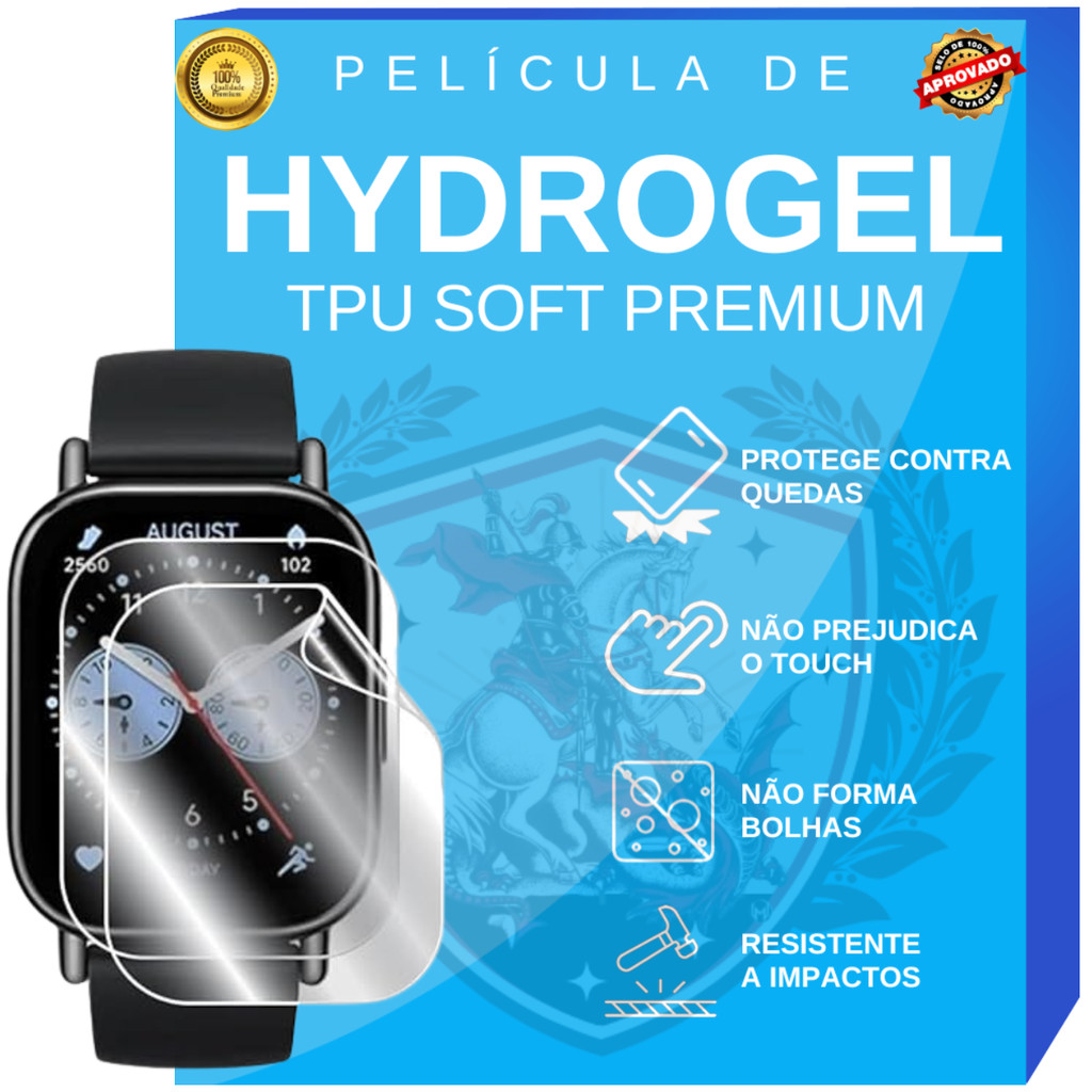 1, 3, 5 Película Hidrogel Premium HD ou Fosca Smartwatch Redmi Watch 5,4,3,2 Smart Band Pro Lite Active Todos Modelos em Oferta na Shopee