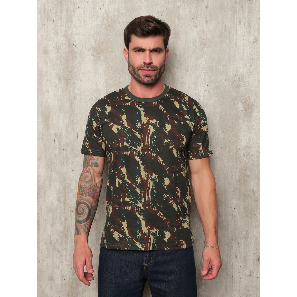 Camiseta Camuflada Adulto