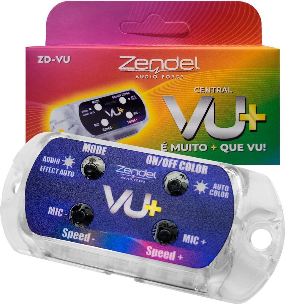 Mini Central VU+ Digital RGB Para Efeitos Luminosos 12/24V Zendel em Oferta na Shopee