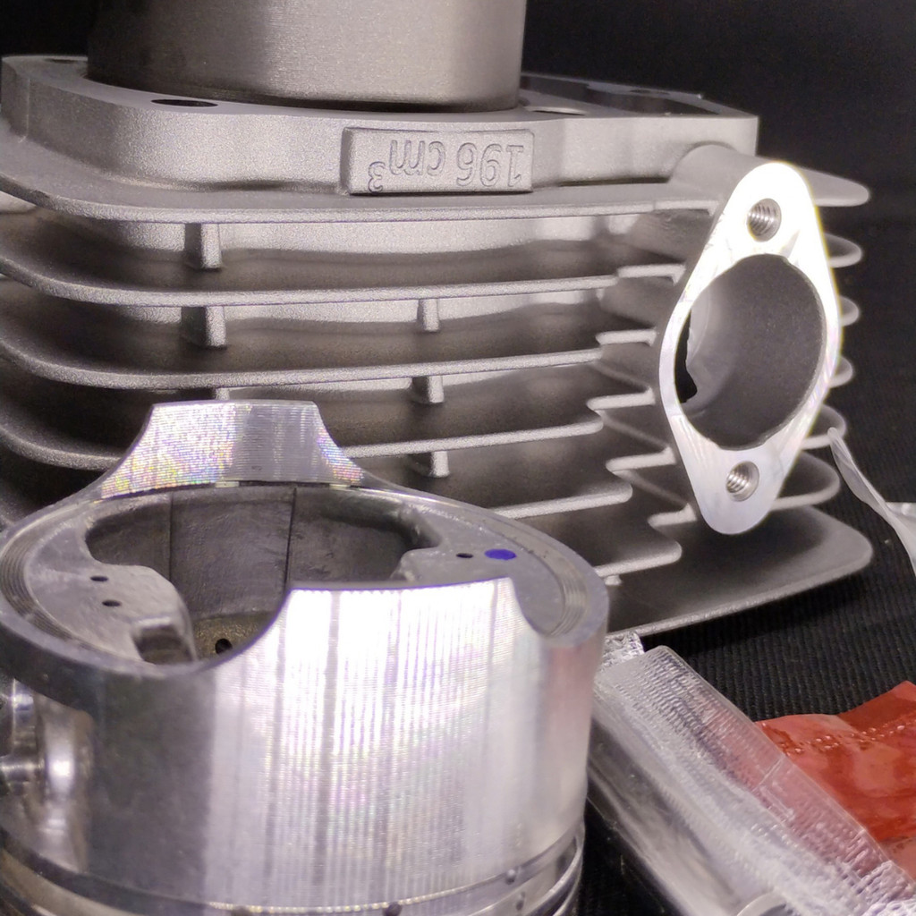 Kit Cilindro Motor Smart Cbx 200 Nx 200 Xr 200 93 94 95 96 97 98 99 2000 2001 2002 2003 Modelo Original — imagem 2 de 2