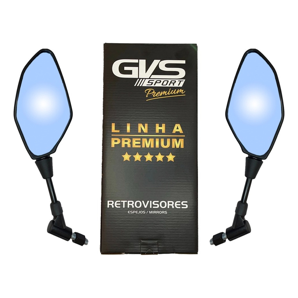 Retrovisor Cb300 Honda Giro 360 Convexa Antireflexo Gvs em Oferta na Shopee
