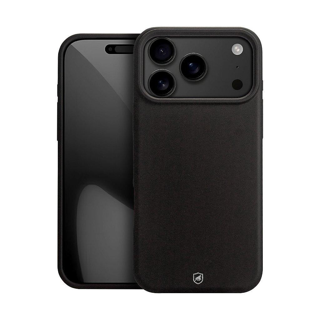 Capa case capinha para iPhone 17 Pro Max - Silicon Premium Preta - Gshield