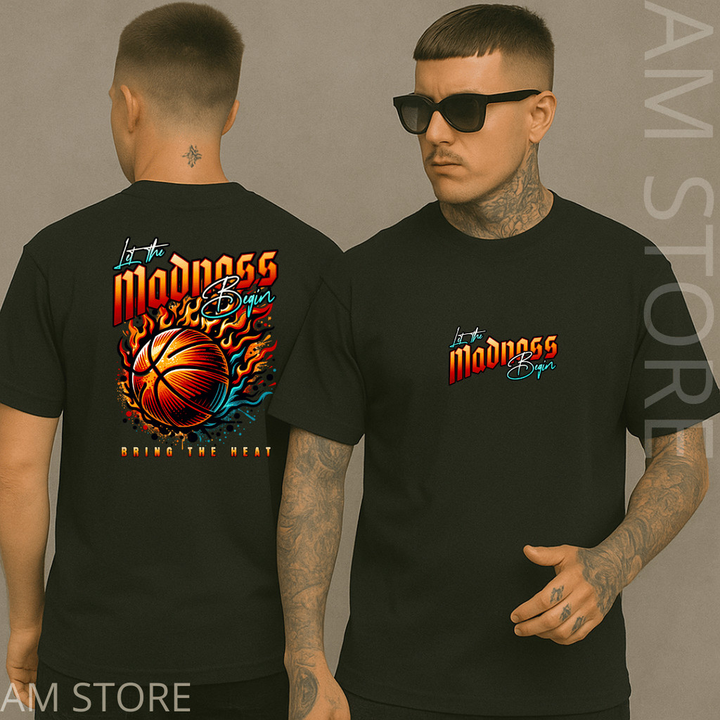 camiseta camisa algodão estampada streetwear t shirt madnoss basquete