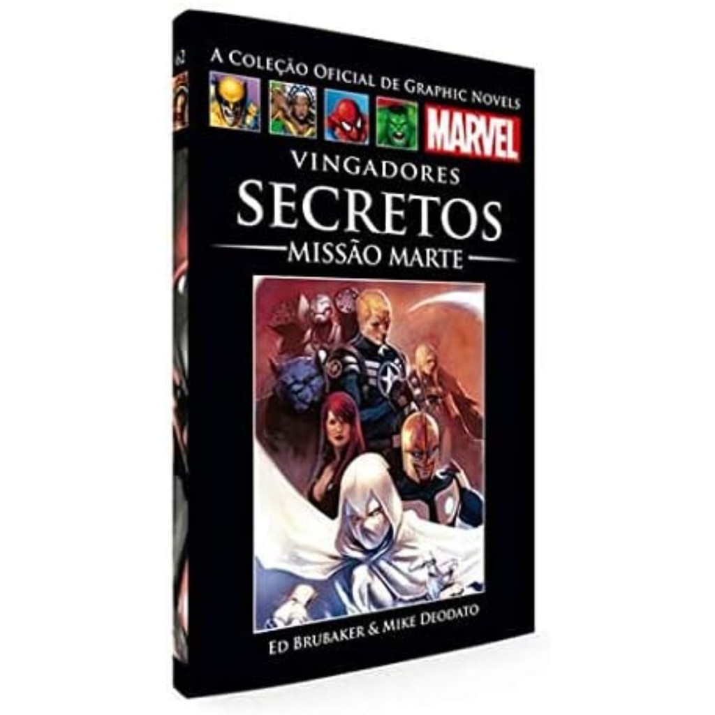 Vingadores Secretos - Missão Marte autor Ed Brubaker e Mike Deodato