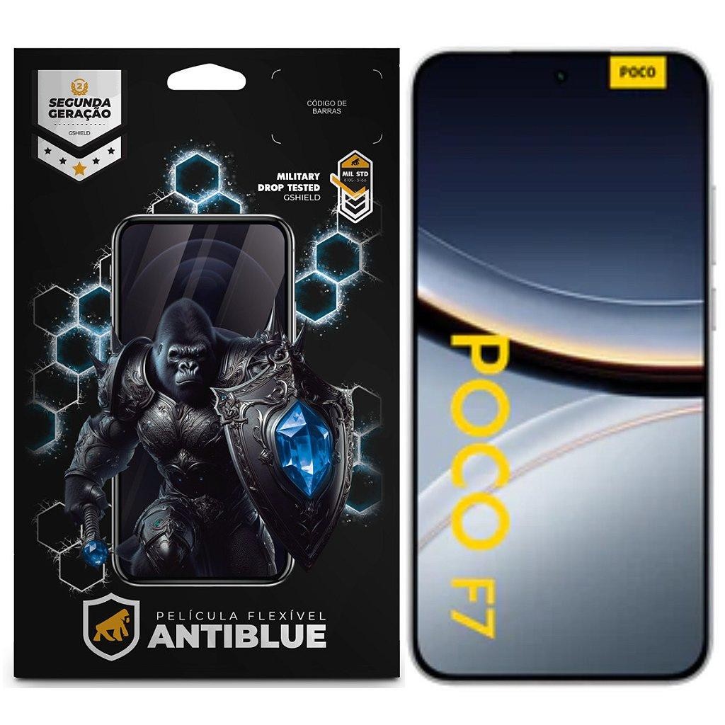 Película para Xiaomi Poco F7 - AntiBlue - Gshield em Oferta na Shopee