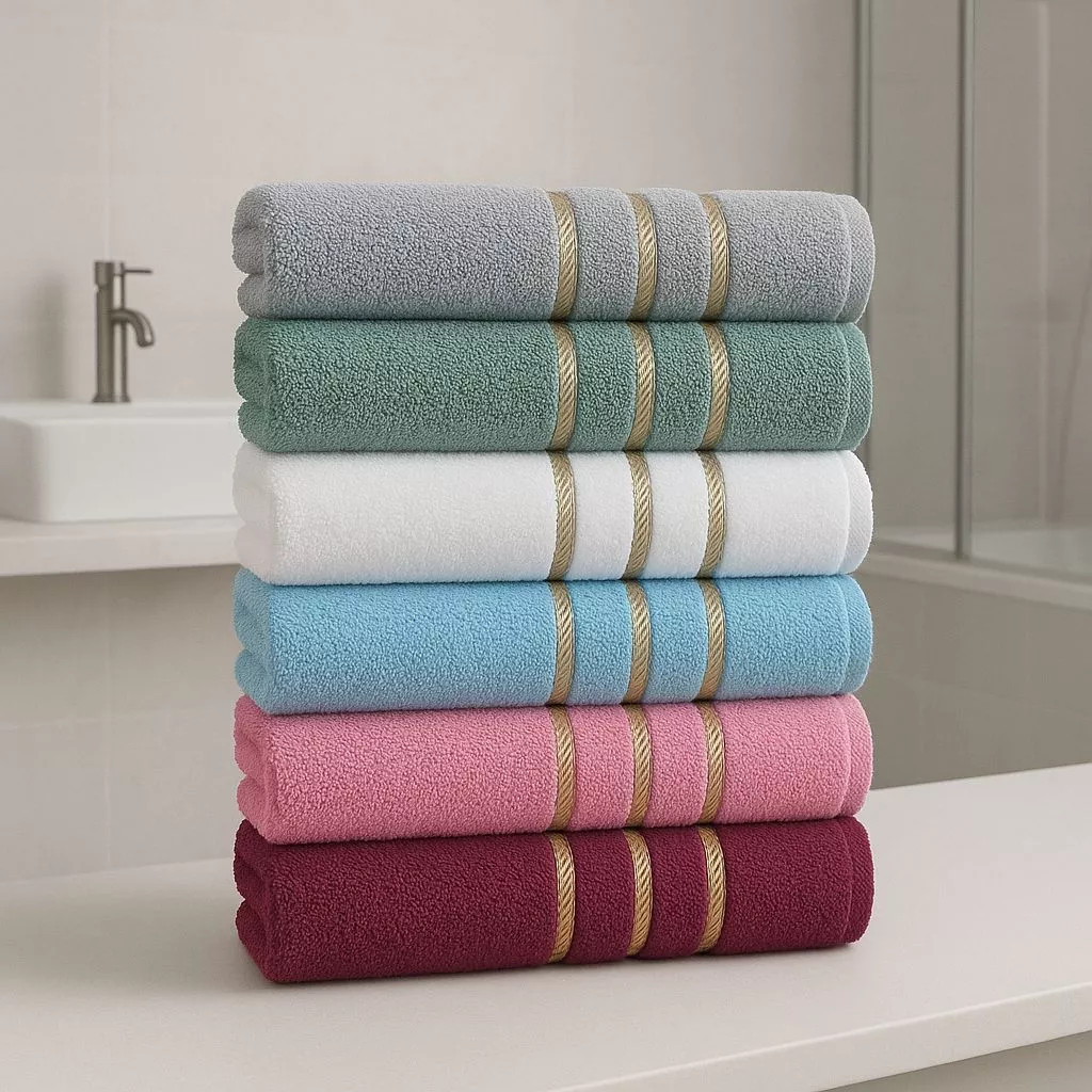 Kit 5 Toalhas De Banho Marrocos 130x70cm 100% Algodão em Oferta na Shopee