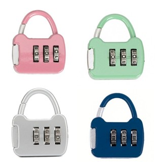 Kit 1 Cadeado Combinação Coloridos Bloqueio Por Senha 3 Digitos Armários Mochilas em Oferta na Shopee