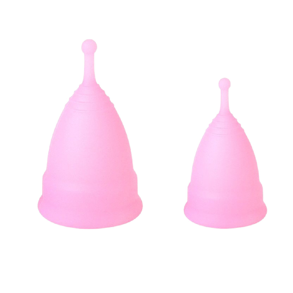 Kit 2 Coletores Menstrual reutilizável de silicone