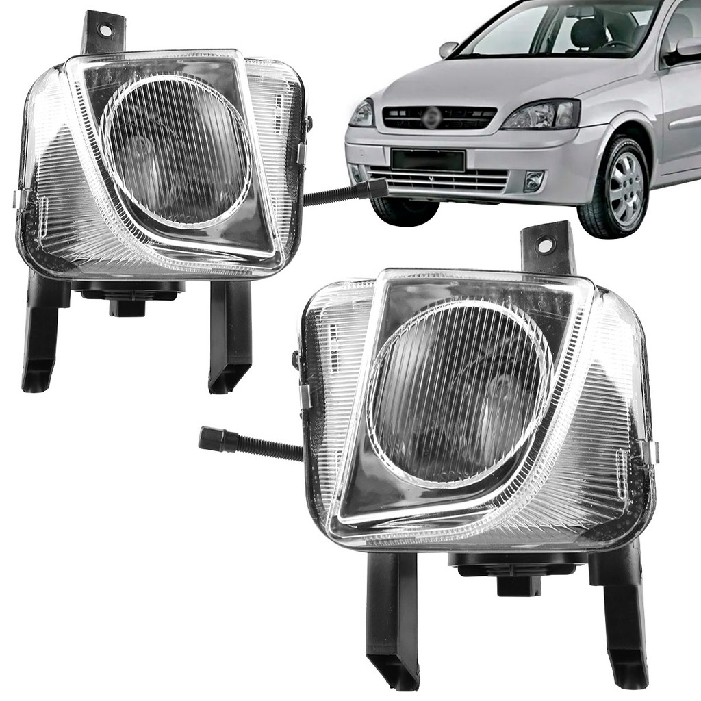 Farol Milha Corsa Montana Meriva 2003 2004 2005 2006 2007 2008 2009 2010 2011 2012 Raiado