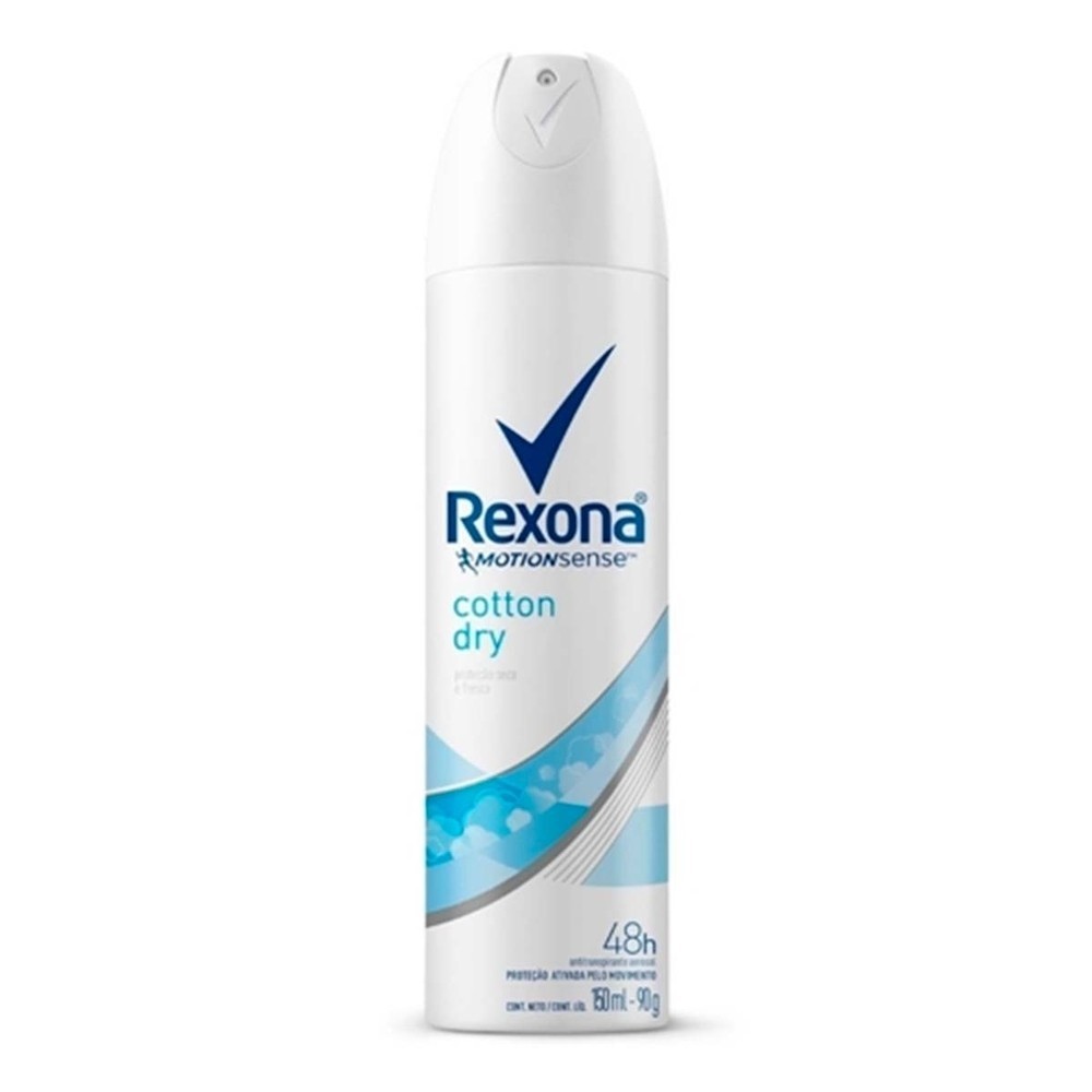 Desodorante Aerossol Rexona Feminino Cotton Dry 150ml - Beauty