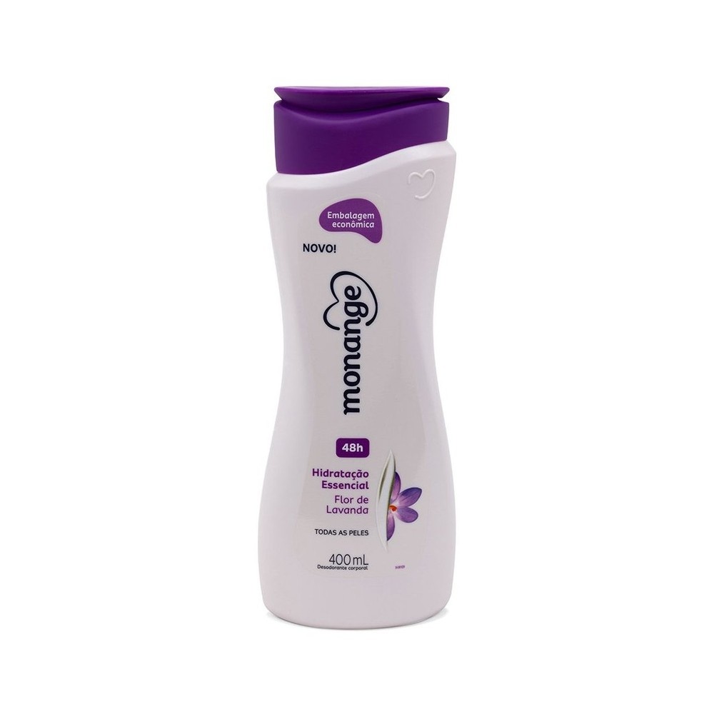 Creme Hidratante Desodorante Monange Flor De Lavanda 400ml em Oferta na Shopee