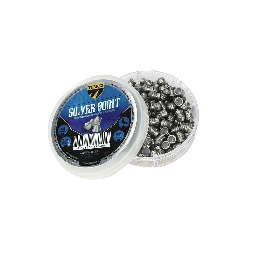 Chumbinho De Pressão Tuareg Premium Silver Point 5,5