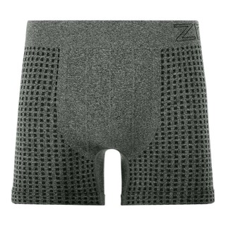 Cueca Boxer Mescla sem Costura com Jacquard Xadrez Cinza em Oferta na Shopee