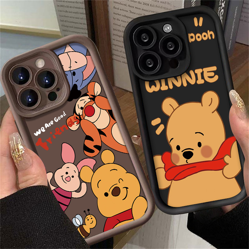 Para Tecno Spark 30 20C 20 10C 10 Pro + Go 2024 2023 Camon 40 30 4G 5G 3D Dos Desenhos Animados Winnie Pooh Caso De Tele em Oferta na Shopee