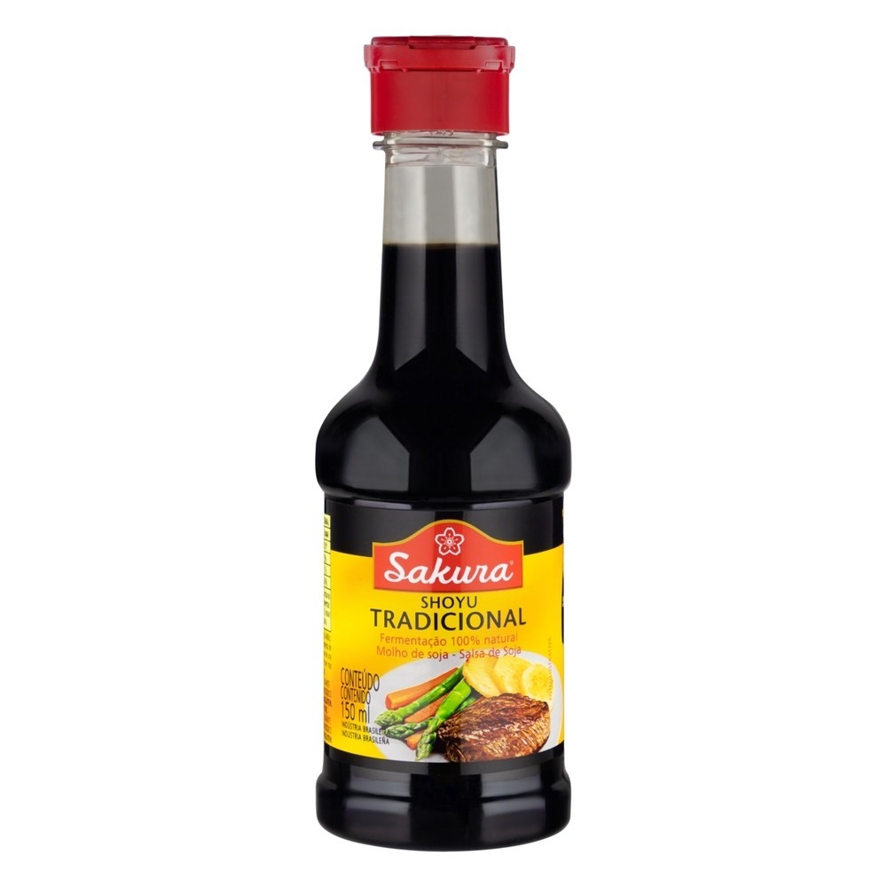 Molho De Soja Shoyu Tradicional Sakura 150ml