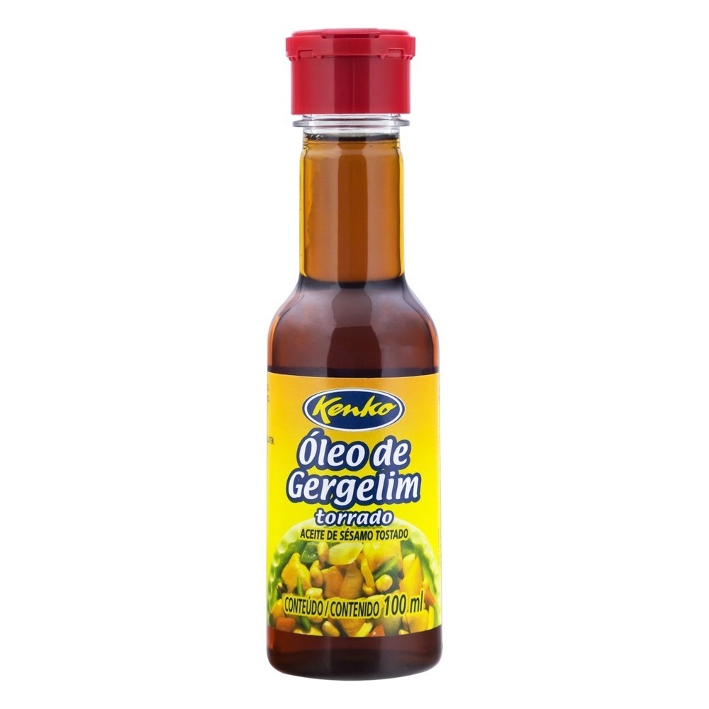 Óleo de Gergelim Torrado Kenko Frasco 100ml - Food & Beverages
