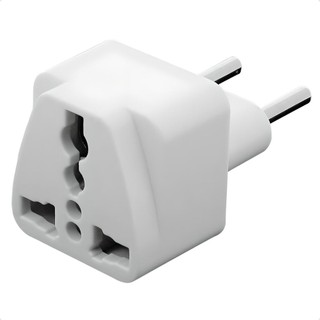 Adaptador Tomada Universal 250V Padrão Europa Uk Para Brasil 10A tipo F, tipo C