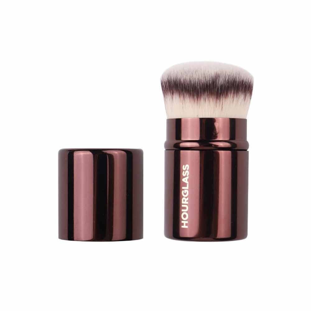 Hourglass Double Head Portable Foundation Brush with Cover Concealer Brush/Portable Foundation brush