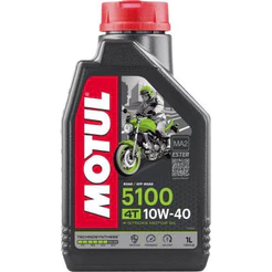 Óleo De Motor Motul Semi-sintético 10w-40 Para Motos E Quadriciclos De 1 Unidade X 1l
