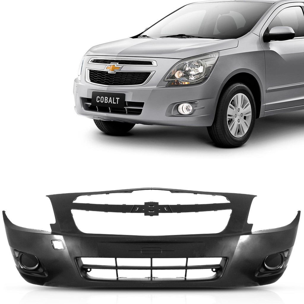 Parachoque Dianteiro Cobalt 2012 2013 2014 2015 Preto Liso Sem Furo em Oferta na Shopee
