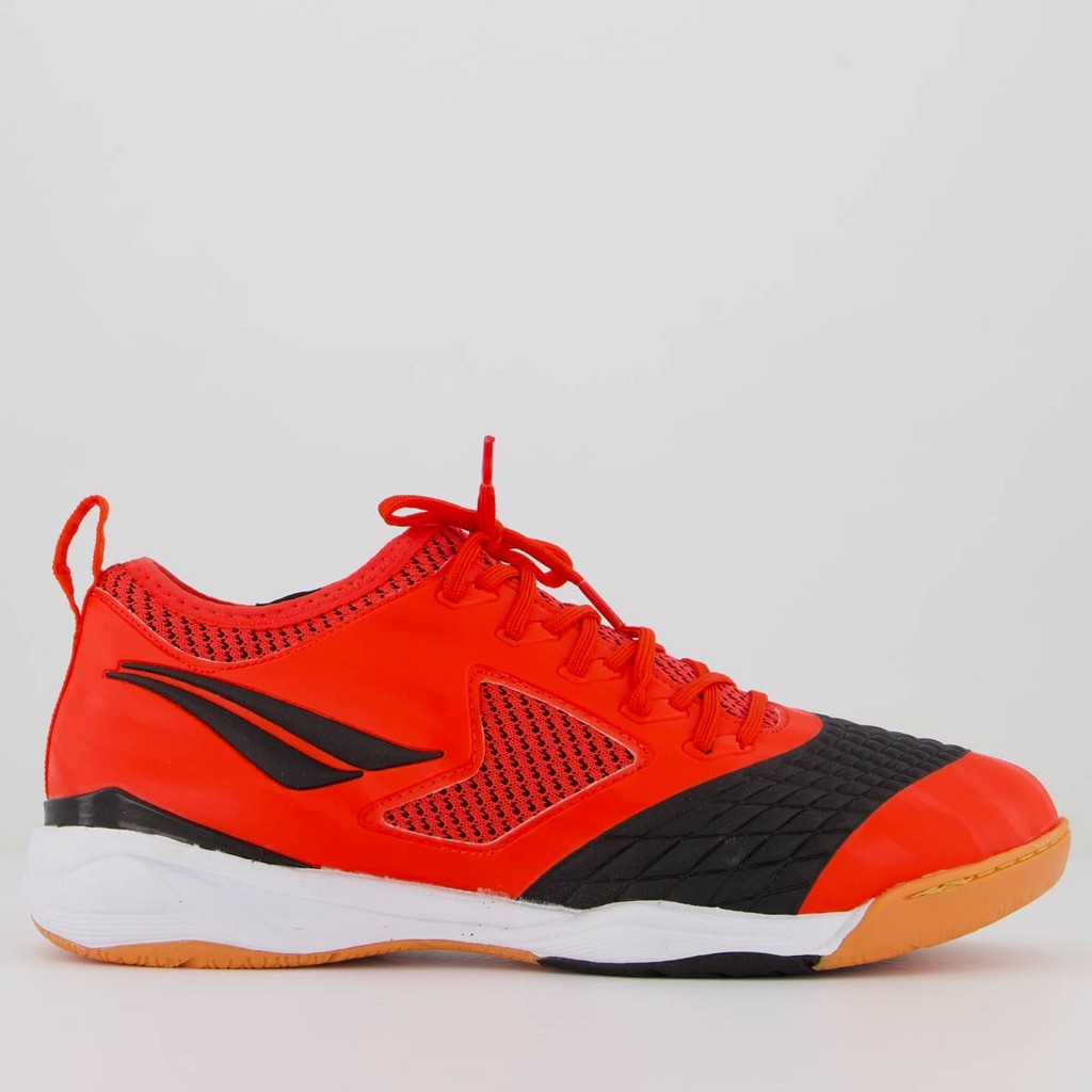 Chuteira Penalty Max 1000 Ecoknit Futsal Vermelha e Preta - Sports & Outdoors