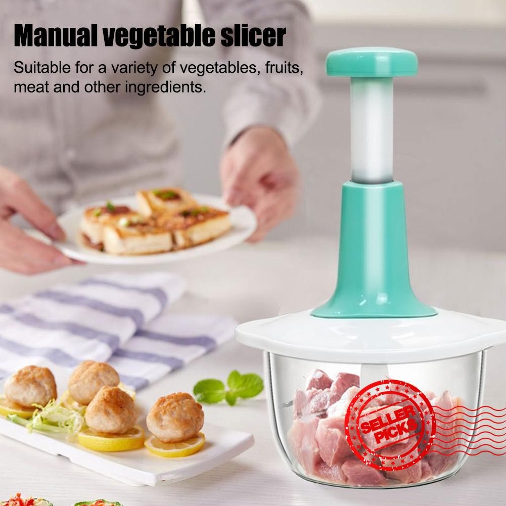 Picador Misturador Manual De Alimentos Cebola De Cozinha Alho T8q3