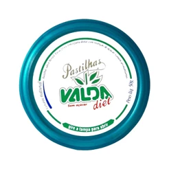 Pastilhas Valda Diet Sabor Mentol, Eucalipto e Timol 50g