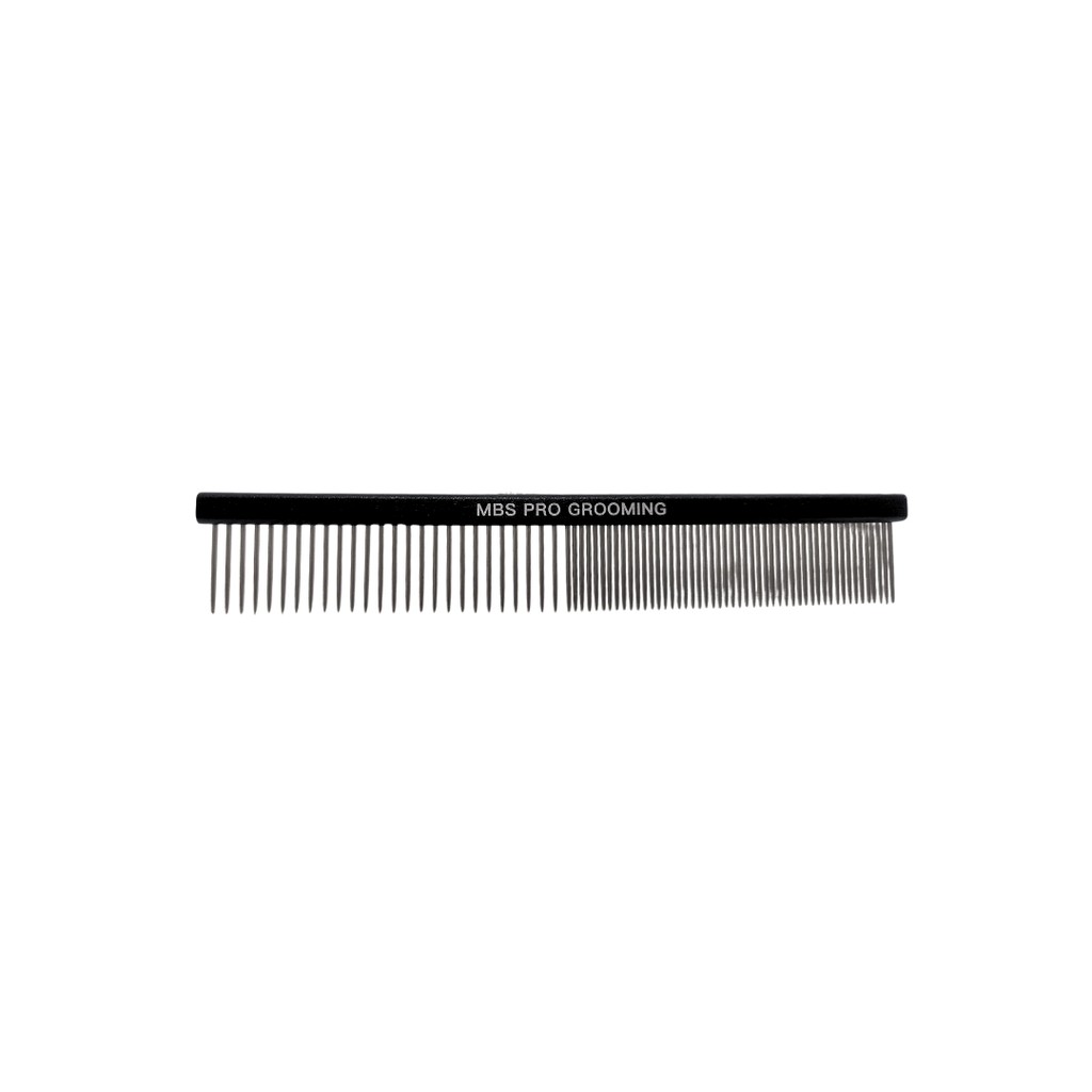 Mini Pente Para Pet Cães e Gatos MBS Pro Grooming 13cm