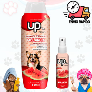 Shampoo Cachorro Gato Tropical + Perfume Pet Super Cheiroso Up Clean em Oferta na Shopee