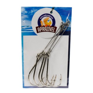 Anzol em Aço Inox Para Traíra 4330 5un - Aprazível em Oferta na Shopee