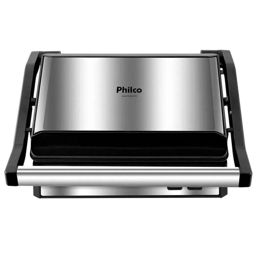 Grill E Sanduicheira Philco Maxx Clean Preto/inox 127V em Oferta na Shopee