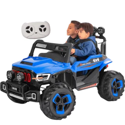 Carro Eletrico Zippy Toys Super Cross 4x4 12V CR 2 Lugares Azul
