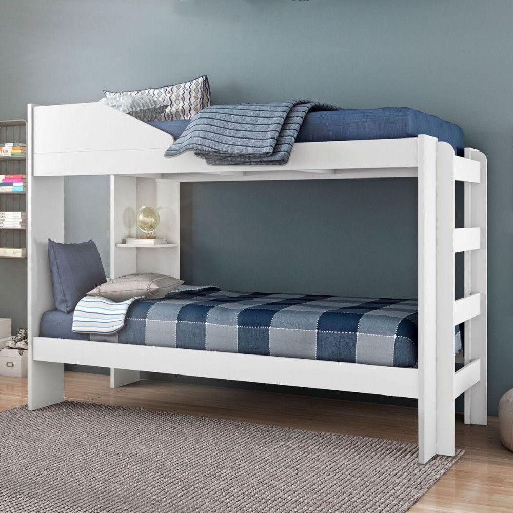 Beliche Indy Simples Solteiro Conquista Móveis Branco em Oferta na Shopee