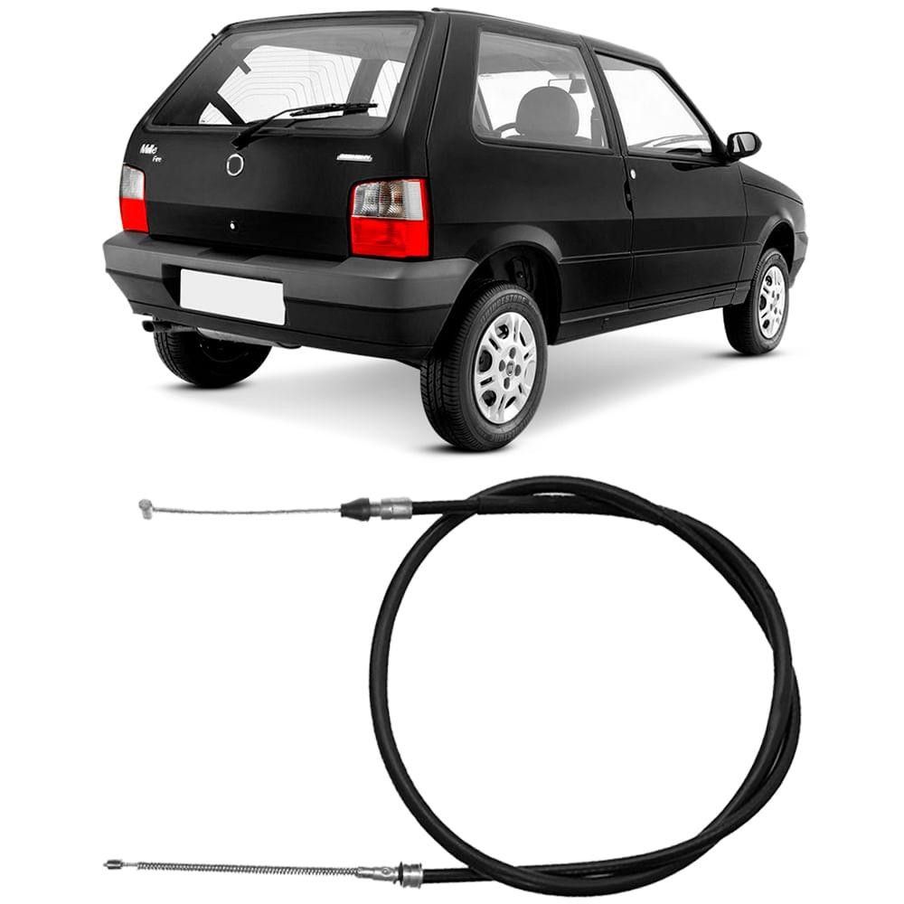 Cabo Freio 1395mm Fiat Uno 2004 A 2021 Traseiro Motorista em Oferta na Shopee