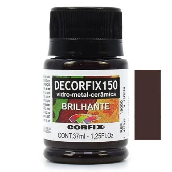 Tinta Decorfix 150 Brilhante Corfix - 358 Black Grape (37 ml)