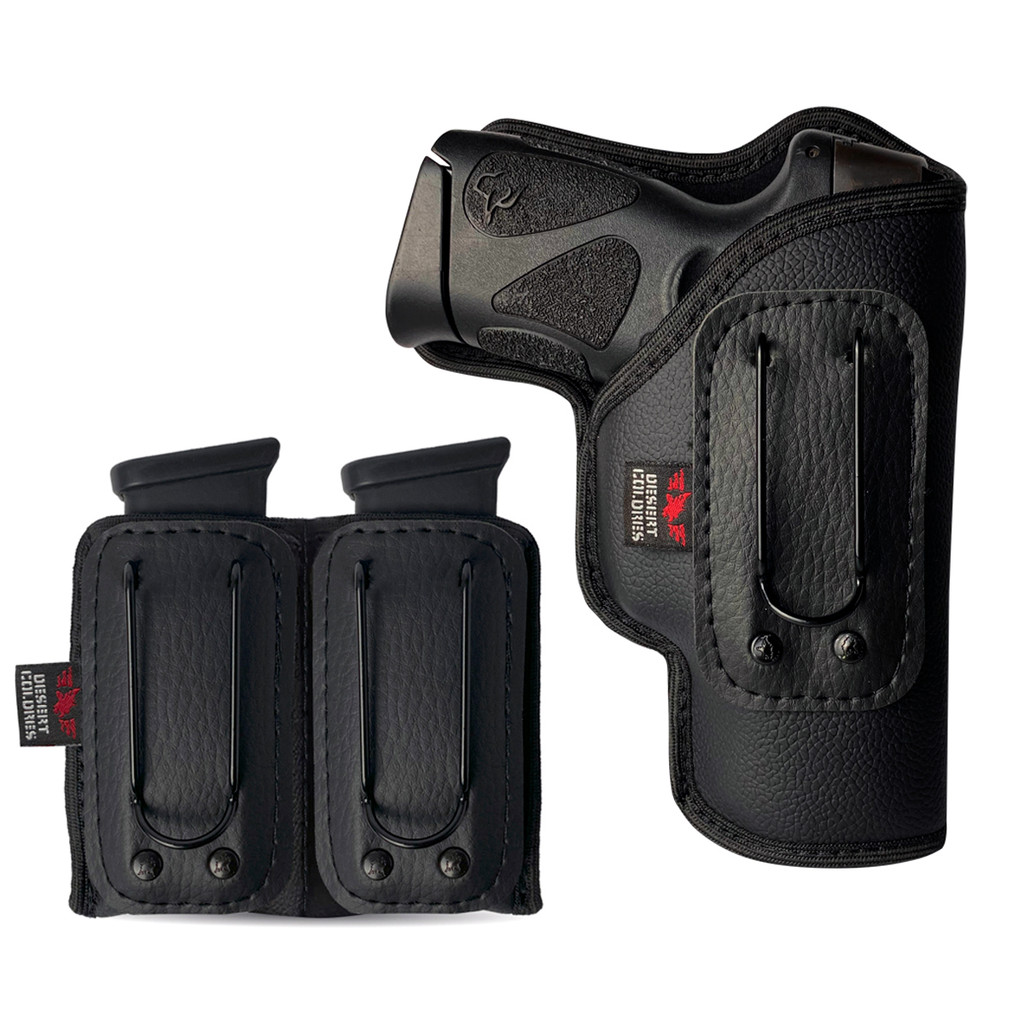 Coldre Para Pt 609c, 638, 640 + Porta Carregador Velado Dup.