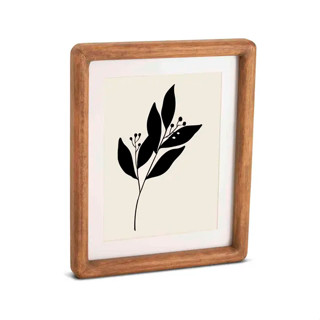 Porta-Retrato em Madeira pra Foto 15x20cm - 1 unidade - Rizzo em Oferta na Shopee